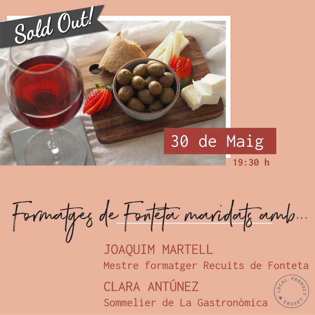 Formatges de Fonteta maridats amb_sold out