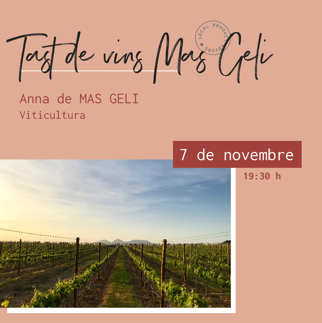 Tast de vins Mas Geli - Abricoc Fonteta