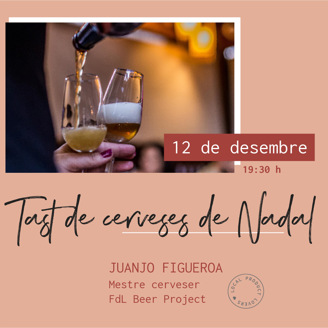 Tast de cerveses de Nadal - Abricoc