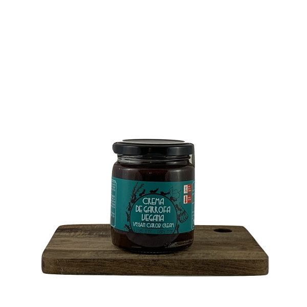 Crema de garrofa vegana Menjamiques
