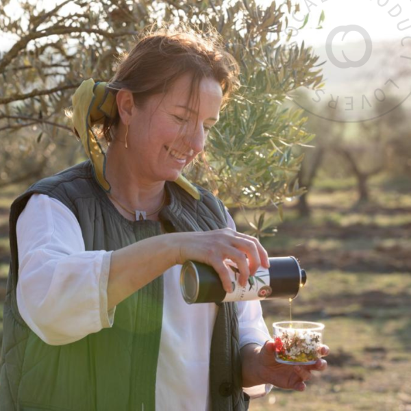 Tast sensorial d’olis d’oliva verge extra amb Iolanda Bustos